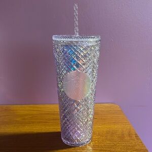 Starbucks 2022 Holiday Jewel Venti 24oz Tumbler with Straw